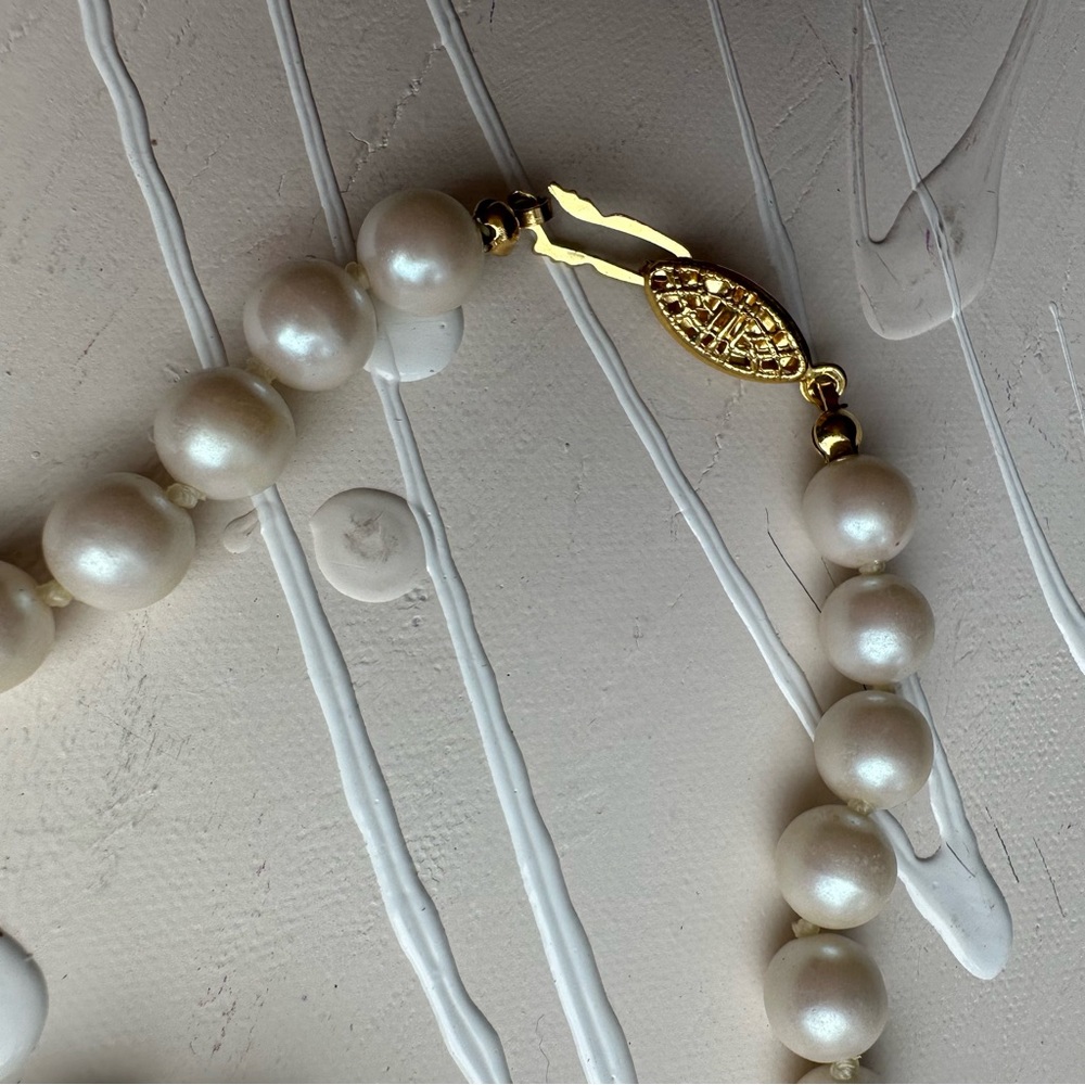 Vintage Fake pearls necklace